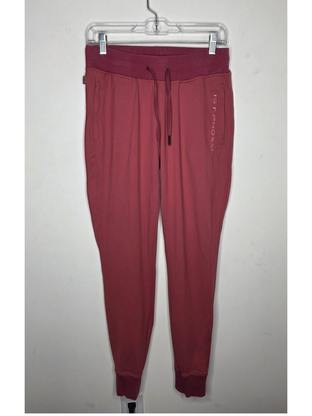 1st Phorm pink athletic jogger - medium - legion of boom - dues paid